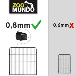 zoomundo Welpenauslauf / Freilaufgehege 8-Eck - XL Outlet