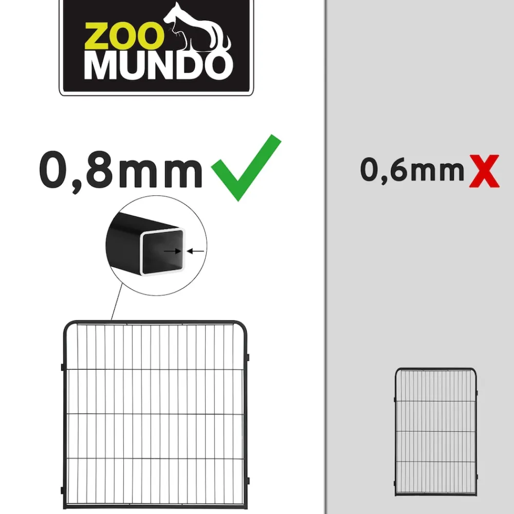 zoomundo Welpenauslauf / Freilaufgehege 8-Eck - XL Outlet