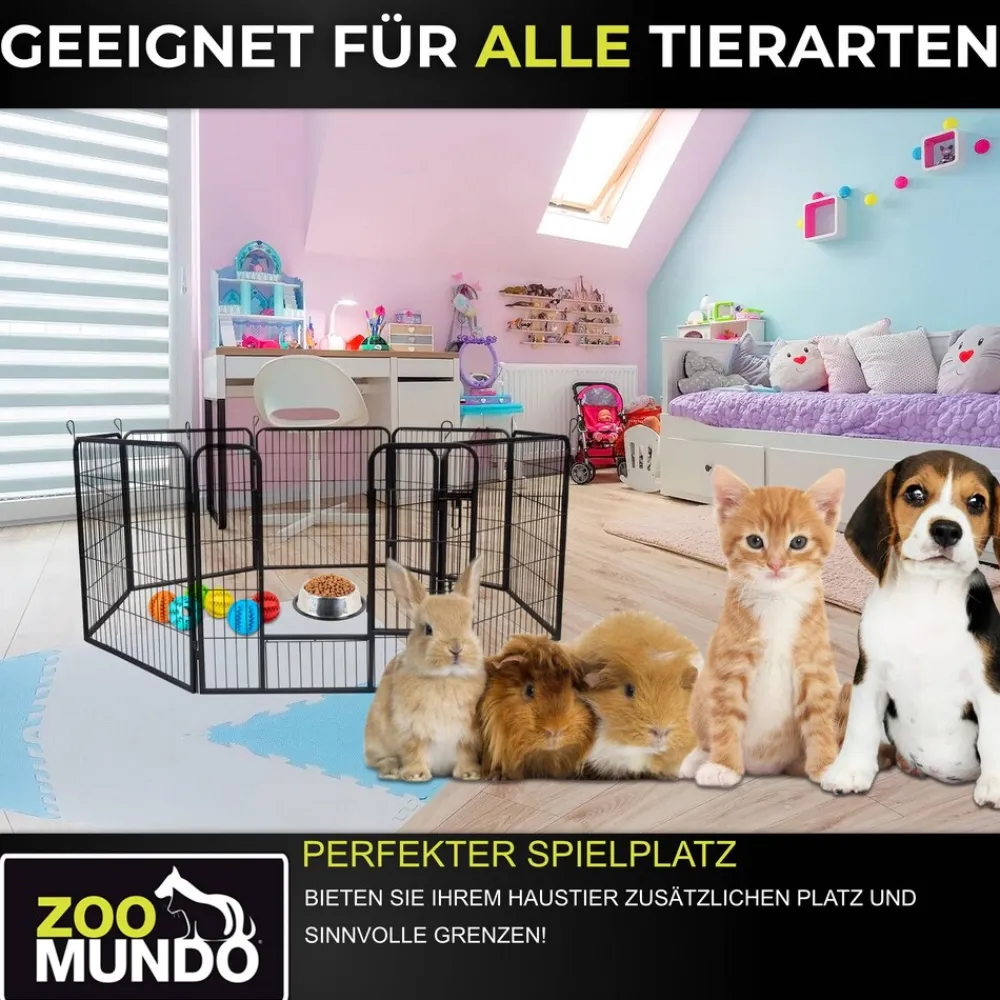 zoomundo Welpenauslauf / Freilaufgehege 8-Eck - XL Outlet