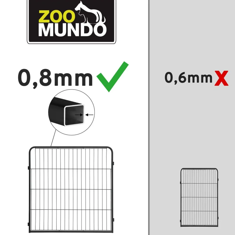 zoomundo Welpenauslauf / Freilaufgehege 8-Eck - XL Outlet
